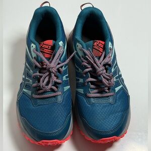 ASICS Women's Trail Scout 2 Running Shoes Size 8.5 in DEEP SEA Teal